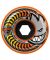 Spitfire. 80HD 60mm. Fade Orange Conical Full Shape Wheels. Orange.