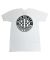 808 Skate. Medallion T-Shirt. White.