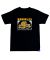 808 Skate. Running Man T Shirt. Black.