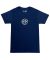 808 Skate. Medallion T-Shirt. Navy.