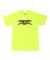 Anti Hero. Eagle T Shirt. Safety Green.