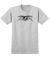 Anti-Hero. Basic Eagle T Shirt. Grey/ Black.