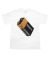 Bronze 56K. Battery Tee. White.