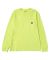 Carhartt WIP. Longsleeve Pocket T Shirt. Lime.