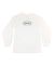 Dime. Fast Longsleeve T Shirt. White.