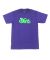 Dime. Bubble T Shirt. Purple.