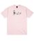 Dime. Dog Classic Logo Tee. Light Pink.