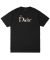 Dime. Dog Classic Logo Tee. Black.