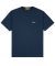 Dime. Classic Small Logo T-Shirt. Navy.