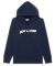 Fucking Awesome. Garment Dyed Chenille Logo Hoodie. Navy.