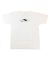 Gnar Hunters. Heavy Lip T Shirt. White.