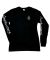 Gnar Hunters. G Classic Longsleeve T Shirt. Black.