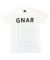 Gnarhunters. GNARMY T Shirt. White.