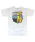 Gnar Hunters. Lance Mountain T Shirt. White.