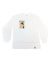 Huf x Penthouse. May 1981 Longsleeve Pocket T Shirt. White.