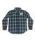 Huf x Spitfire. Longsleeve Flannel Shirt. Black.