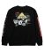 HUF. TRD x HUF Concept Crewneck Fleece. Black.