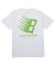 HUF x Bronze 56k T-Shirt. White/Green.