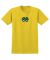 Krooked. Eyes T Shirt. Yellow/ Green.