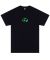 Limosine. Limo Logo T-Shirt. Black/Green.