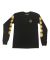 Spitfire. Big Head Swirl Longsleeve T Shirt. Black.