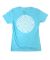 Spitfire. Lil Big Head Fill Girls T Shirt. Blue.