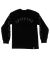 Spitfire. Old E Longsleeve T Shirt. Black/ Reflective.