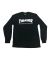 Thrasher. Skate Mag Longsleeve Shirt. Black.