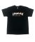 Thrasher. Intro Burner T Shirt. Black.