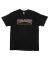 Thrasher. Outlined T Shirt. Black/ Purple/ Green.