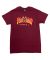 Thrasher. Truck T Shirt. Maroon.