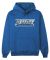 Thrasher. Future Logo Hoodie. Blue/White.