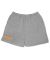 Thrasher. Girls Flame Logo P.E. Shorts. Grey/Yellow Flame.