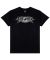 Thrasher x Anti Hero. Mag Banner T Shirt. Black.