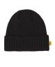 Dime. Classic Logo Rib Beanie. Black