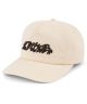 Dime. Happy Worker Snapback Hat. Cream.