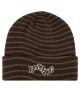 Dime. College Wave Beanie. Black.