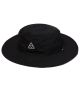 HUF. Metal Boonie Hat. Black.