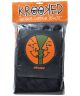 Krooked. Moonsmile Shower Curtain. Black/Multi.