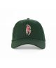 Limosine. Shadow Box Hat. Green w/ Silver Sparkle Vinyl.