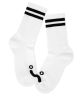 Polar. Rib Socks No Comply Size Large 9.0 - 13.0. White.