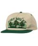 Real. Fort Miley Strapback Hat. Off White.