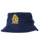 Spitfire. Lil Beatdowns Bucket Hat. Navy.