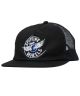 Spitfire. Flying Classic Snapback Hat. Black/ White/ Blue.