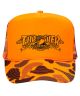 Thrasher x Anti Hero. Mag Banner Trucker Hat. Orange.