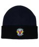 Venture. Wings Cuff Beanie. Navy.