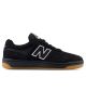 New Balance. Numeric 480 Shoes. Black with White.