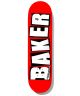 Baker. Brand Logo Deck Mini 7.3. White.