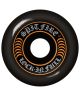 Spitfire. F4 99 Lock-in Full Shape 57mm Wheels. Black.