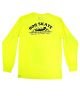 808 Skate. Olomana Longsleeve T Shirt. Safety Yellow.